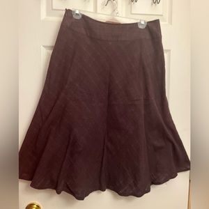 Perfect BOOT SKIRT!  A chocolatey warm skirt for work/play!